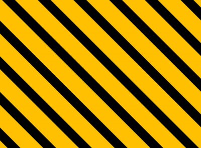 Sticker Streifen orange schwarz