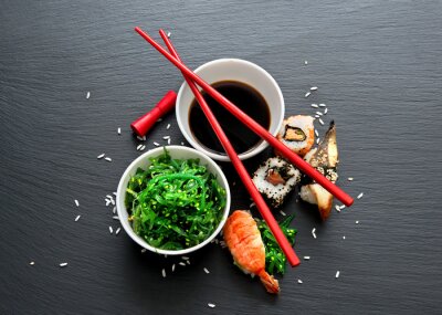 Sushi mit Tang