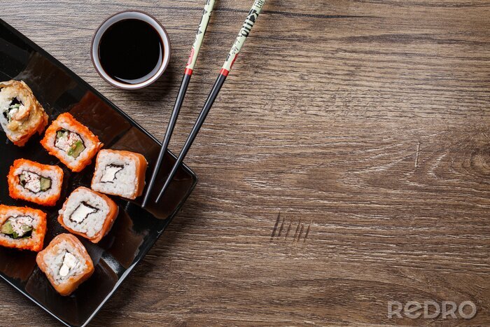 Sticker Sushi Rolle