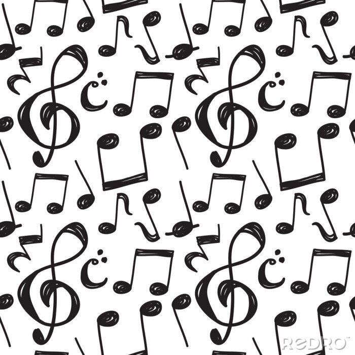 Sticker Symbole der Musik