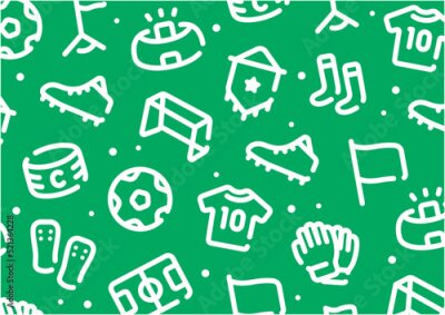 Sticker Symbole für Fußballspiele