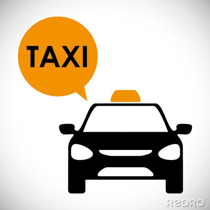 Sticker Taxi-Service-Design