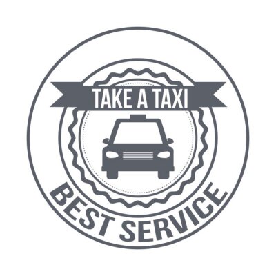 Sticker Taxi-Service-Design
