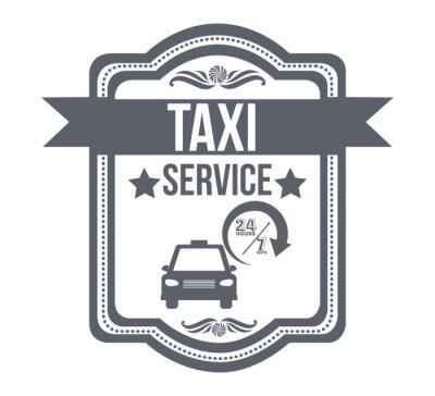 Sticker Taxi-Service-Design