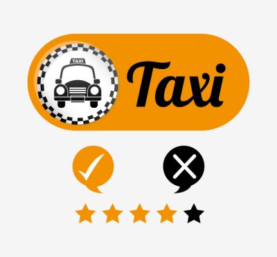 Sticker Taxi-Service-Design