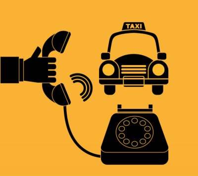 Sticker Taxi-Service-Design