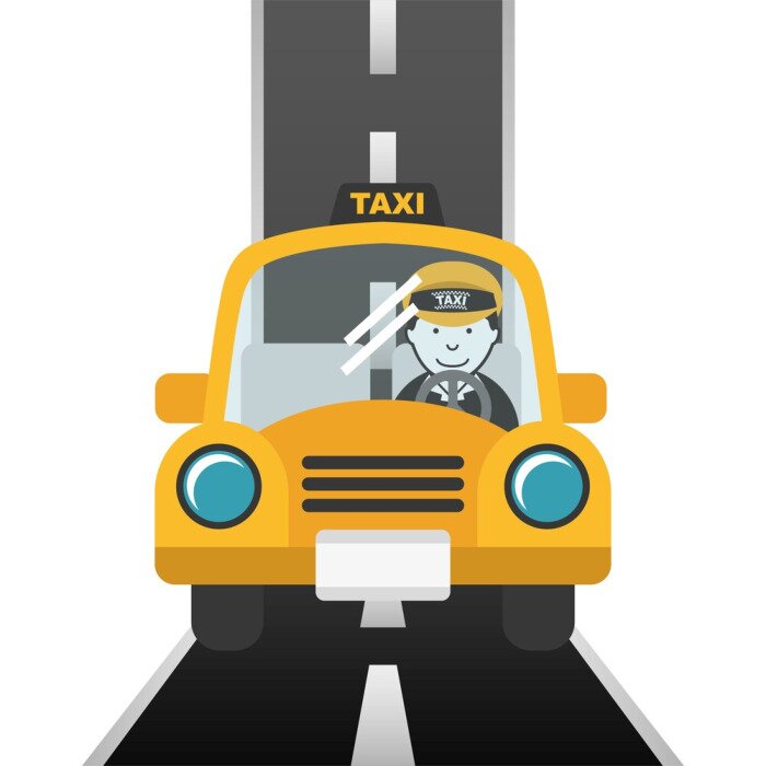 Sticker Taxi-Service-Design