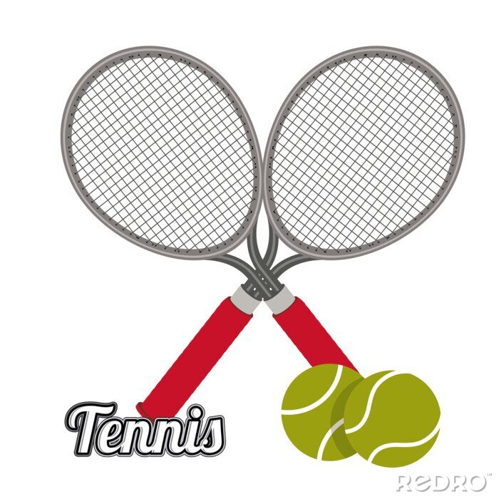 Sticker Tennis-Design