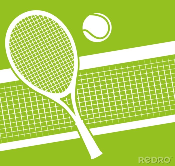 Sticker Tennis-Symbole
