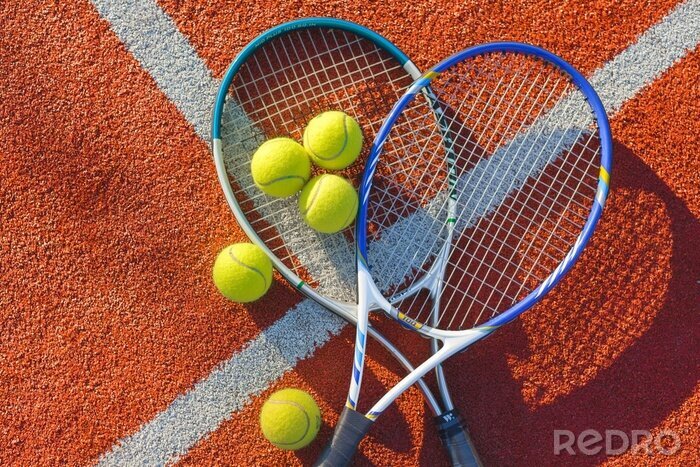 Sticker Tennis, Tennisball, Bildhintergrund.