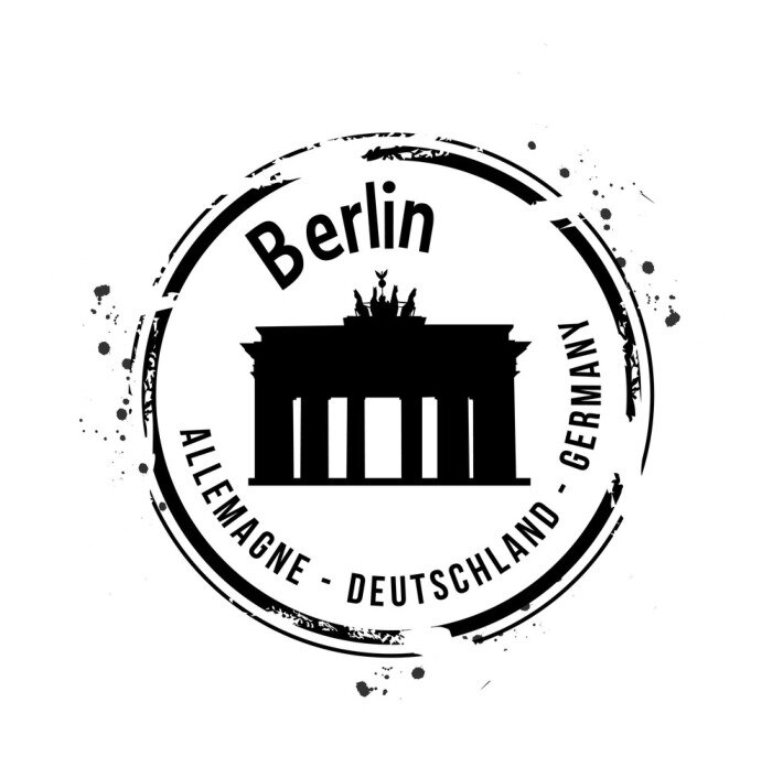 Sticker Timbre Berlin