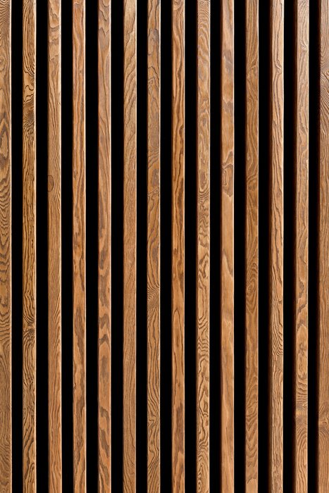 Sticker Trendiges Muster mit Holzlamellen