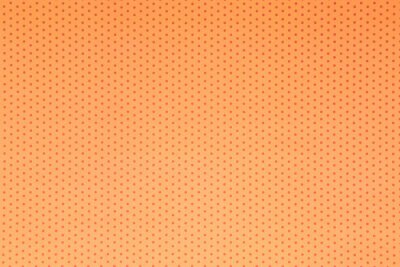 Sticker Tupfen auf orange Hintergrund