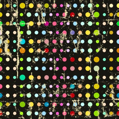 Sticker Tupfen nahtlose Muster, Vektor, fiktive Kunstwerke