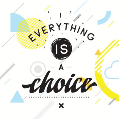 Sticker Typografie für T-Shirt- oder Sweatshirtdruck und Stickerei.  Drucken Sie für Tee.  Inspirierendes Zitat, Motivation.