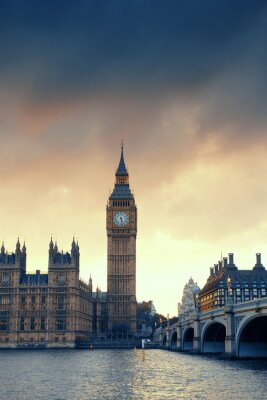 Uhrenturm in London