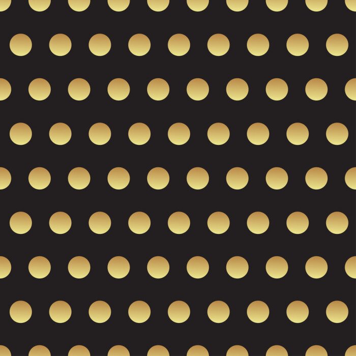 Sticker Universal Vektor schwarz und gold nahtlose Muster, Fliesen.