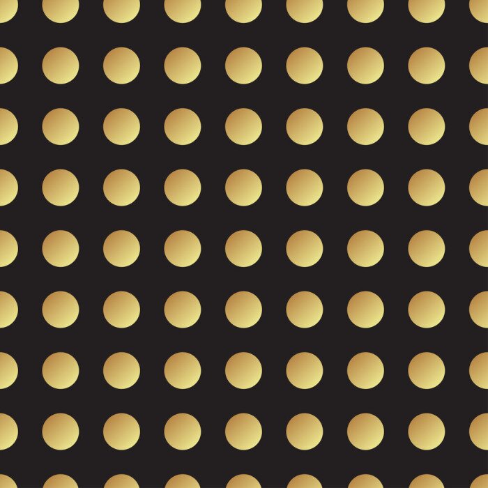 Sticker Universal Vektor schwarz und gold nahtlose Muster, Fliesen.