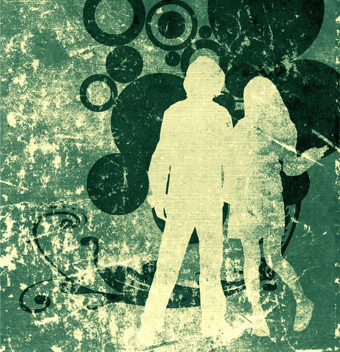 Sticker urbane Szene