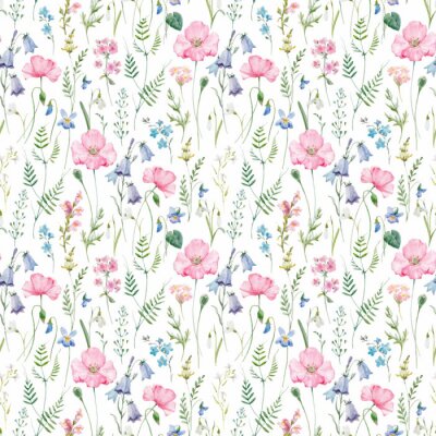 Tapete Urbanes Muster im skandinavischen Stil