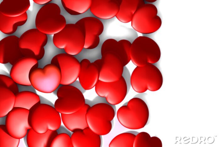 Sticker valentine hearts