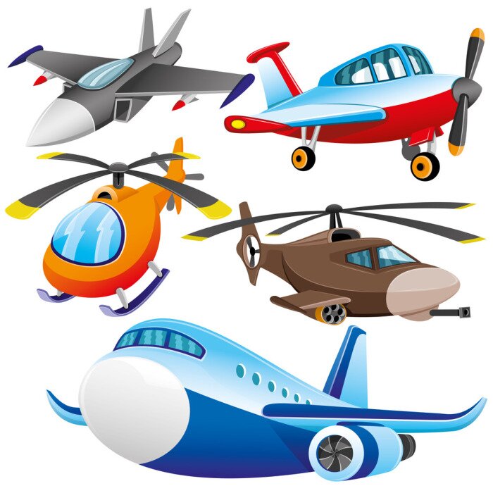 Sticker Vector. Aviation.