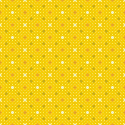 Sticker Vector Hintergrund # Polka Dot Muster, Senf gelb