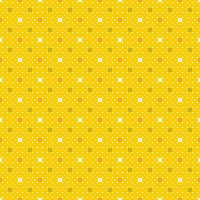 Sticker Vector Hintergrund # Polka Dot Muster, Senf gelb
