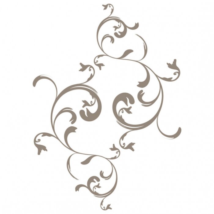 Sticker Vector Serie - Blume Arabeske