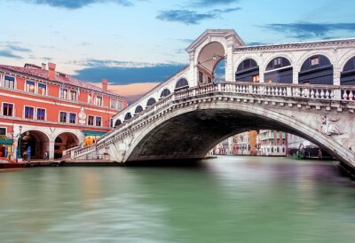Venedig Italien Rialtobrücke