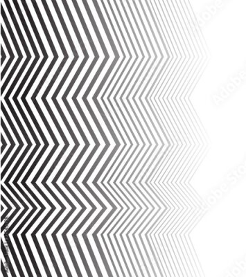 Sticker Verschwindendes geometrisches Muster