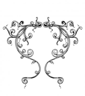 Sticker Vintage-Schmuck