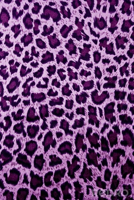 Sticker Violette Gepardenflecken