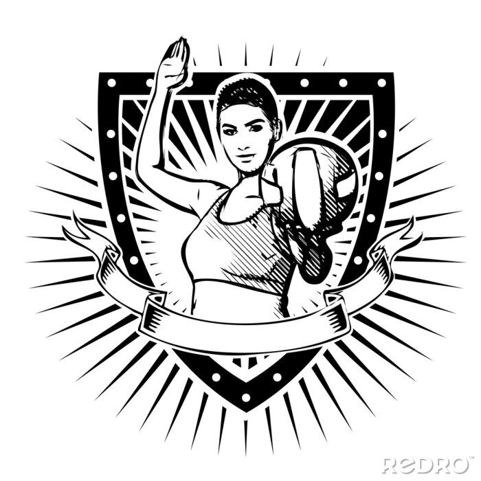 Sticker Volleyball-Schild