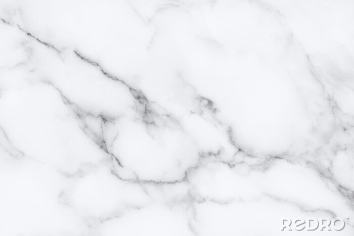 Sticker Weiß schwarzes luxus Marmormuster