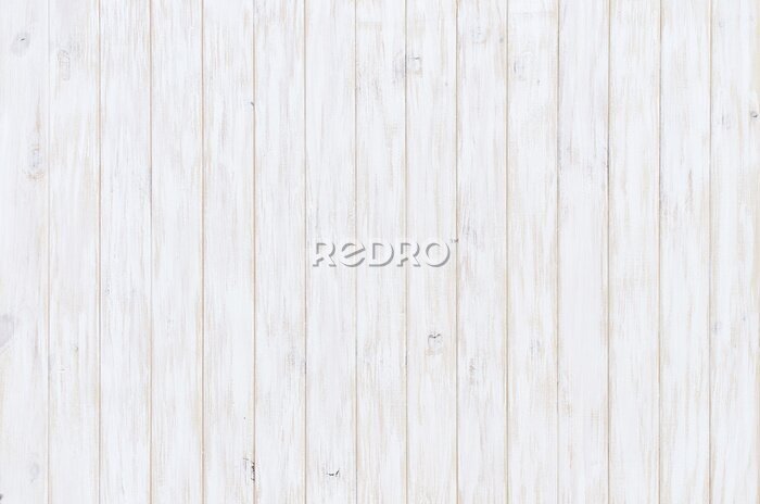 Sticker Weiße vertikale Bretter