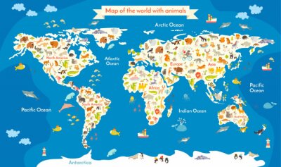 Weltkarte Kinder