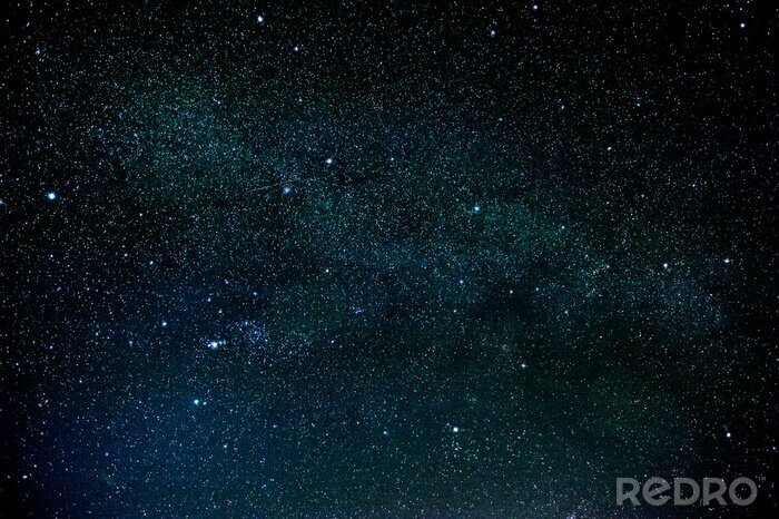 Sticker Weltraum voller Sterne