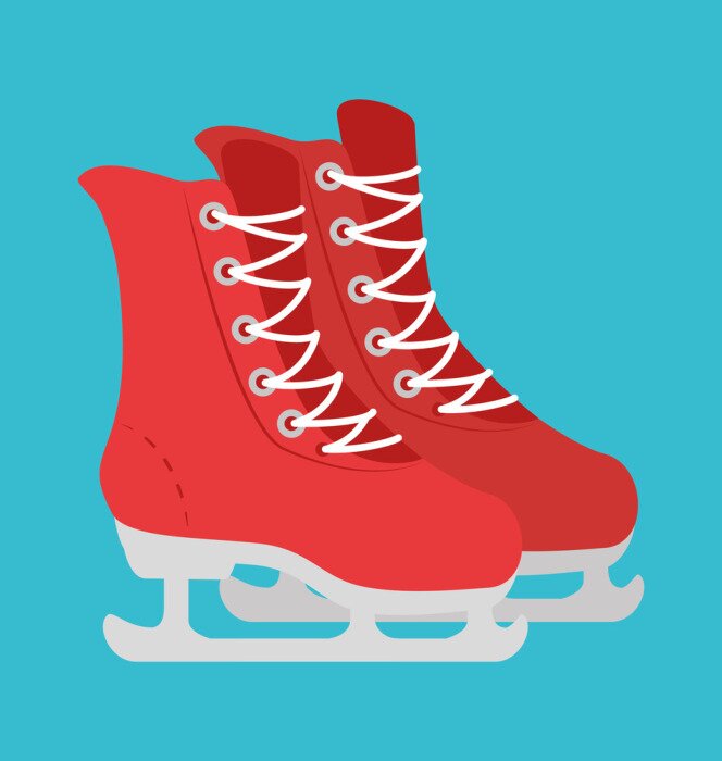 Sticker Wintersport und Modekleidung