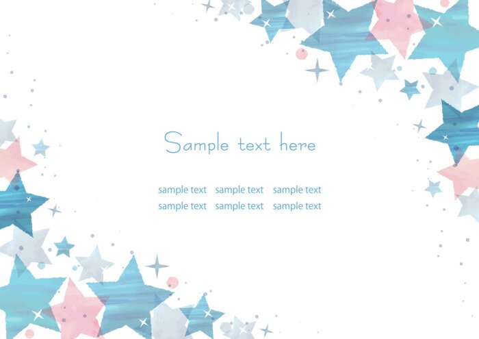 Sticker 星 の フ レ ム ム