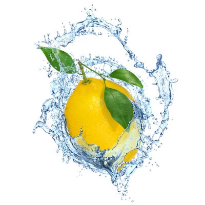 Zitrone im Wasser