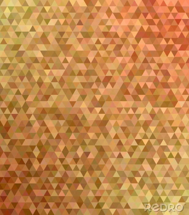 Sticker Zusammenfassung Dreieck Fliese Mosaik Hintergrund Design