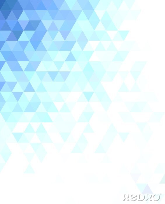 Sticker Zusammenfassung Dreieck Mosaik Hintergrund Design