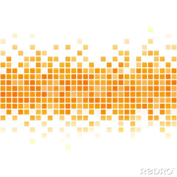 Sticker Zusammenfassung gelben Hintergrund Pixel.