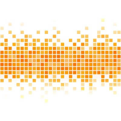 Sticker Zusammenfassung gelben Hintergrund Pixel.