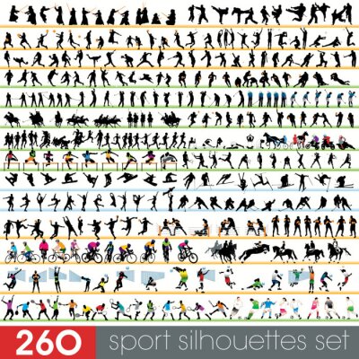 260 Sport Silhouetten festlegen