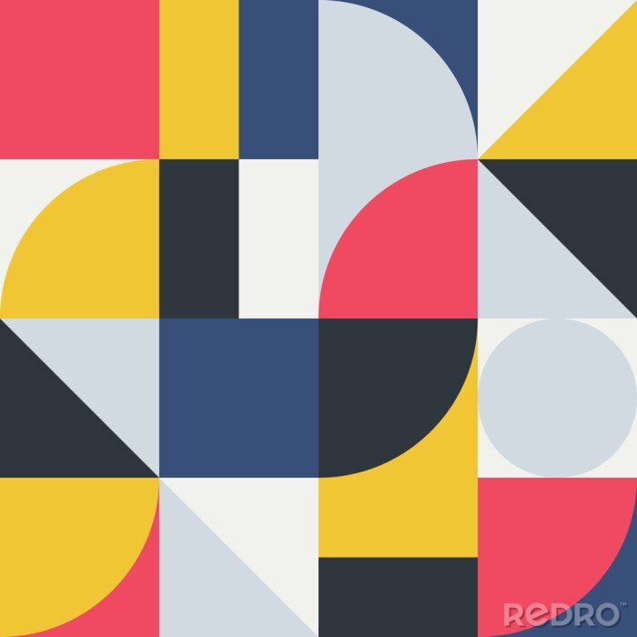 Tapete Abstract Geometry Pattern Graphic 06