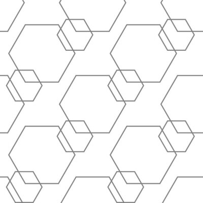 Tapete Abstract seamless pattern, minimal geometric background. repeatable texture.