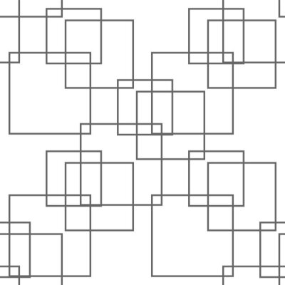 Tapete Abstract seamless pattern, minimal geometric background. repeatable texture.