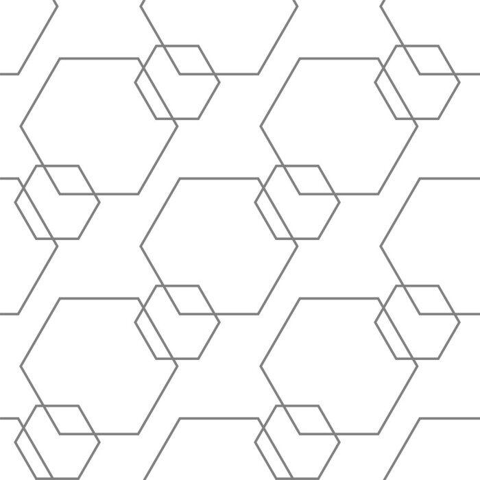 Tapete Abstract seamless pattern, minimal geometric background. repeatable texture.